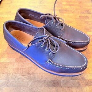 Rancourt Dirigo Men's Brown Leather Shoes - Made in Maine